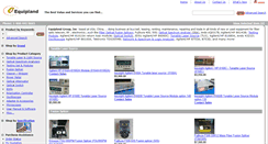 Desktop Screenshot of equipland.com